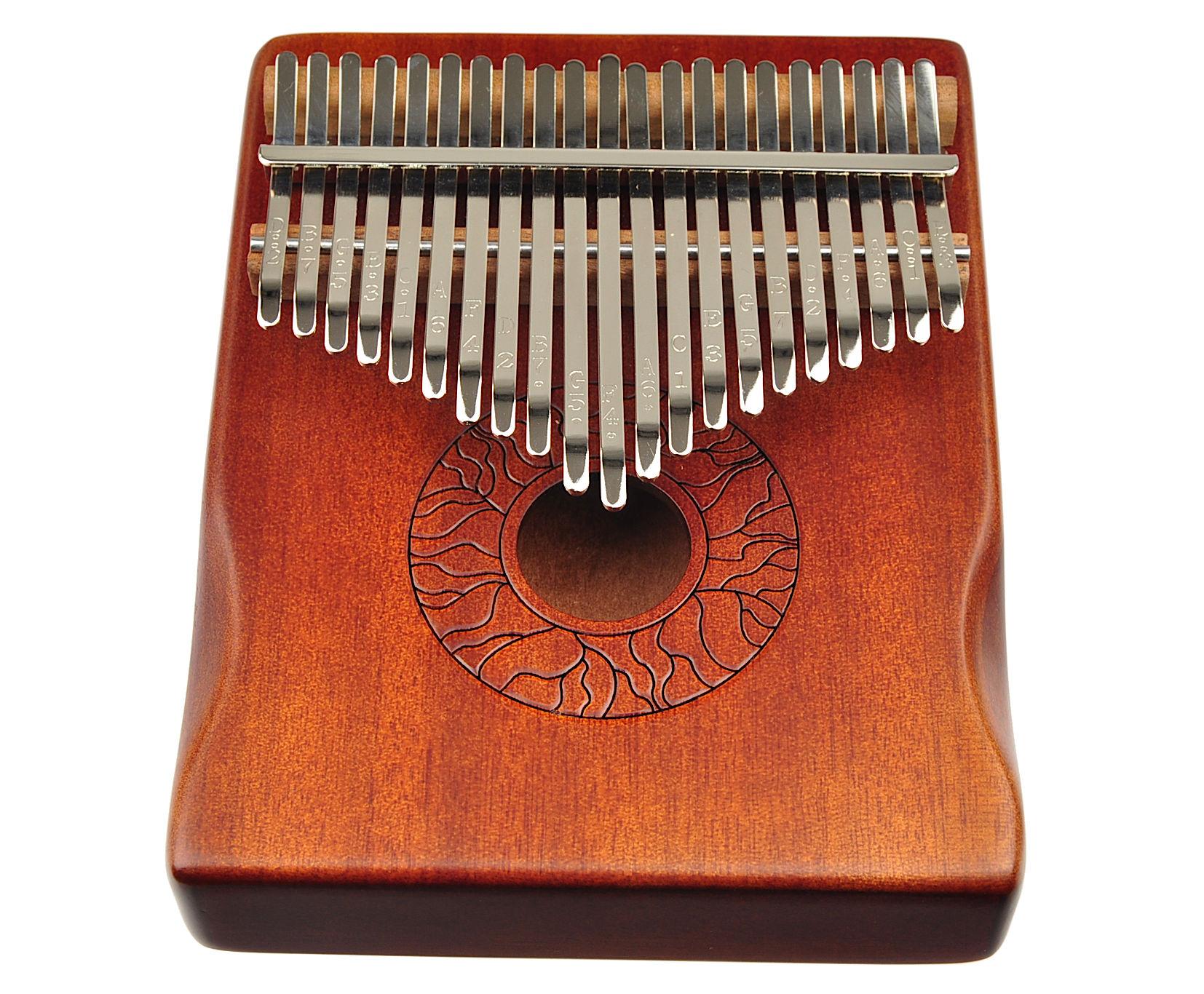 Hluru Huashu KHD21 Red 21keys Kalimba Dwudziestojedno Tonowa Czerwono 