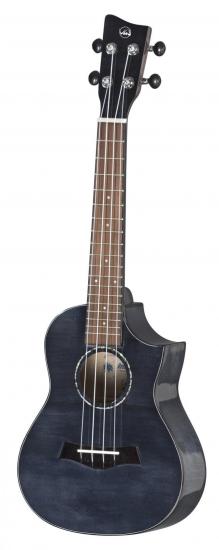 VGS MANOA S-CO-BM - Ukulele koncertowe z Klonu wzorzystego w pokrowcu