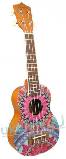 BAMBOO BU-21L New Hope  - Ukulele sopranowe z linii Mandala w komplecie z pokrowcem