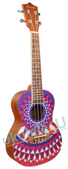 BAMBOO BU-23S Passion - Ukulele koncertowe z linii Mandala w komplecie z pokrowcem