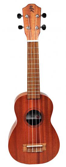 Baton Rouge UR21-S - Ukulele sopranowe z mahoniu JASNY BRĄZ