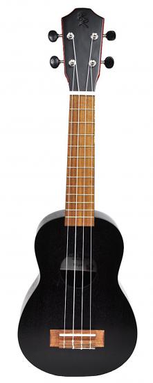 Baton Rouge V1-S GOTH - Czarne Ukulele sopranowe z mahoniu