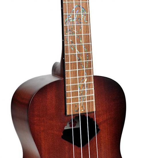 Baton Rouge V4-C VENUS  - Ukulele koncertowe z mahoniu z inkrustacją z abalonu
