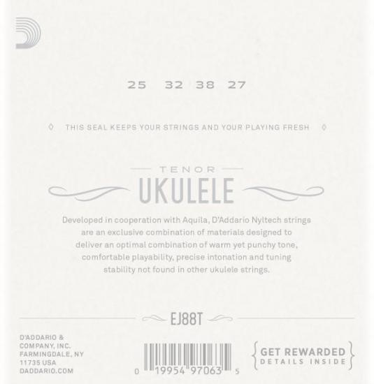 DAddario EJ88C NYLTECH - zestaw strun do ukulele koncertowego