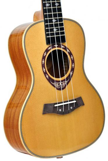 EverPlay LA2-24 High Gloss - Ukulele koncertowe z litego świerku na wysoki połysk