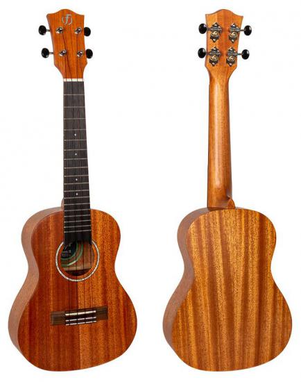 Flight Antonia CE - Ukulele koncertowe elektro-akustyczne z litego mahoniu w pokrowcu