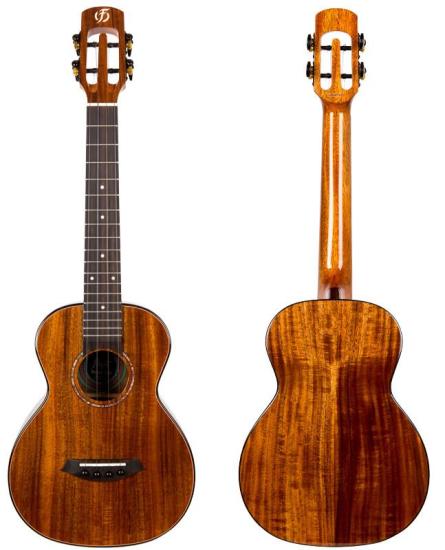 Flight Phantom EQ-A Tenor Ukulele - Ukulele tenorowe el-akustyczne w całości z litej Akacji