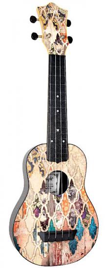 Flight TUS40 GRANADA - Ukulele sopranowe styl OVATION z pokrowcem w komplecie