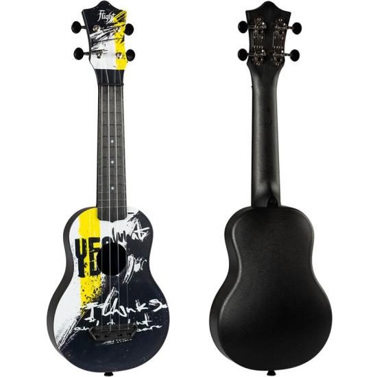 Flight UTS40 YES Ultra Travel Sopran Ukulele - Kolorowe Sopranowe ukulele z serii Taravel w pokrowcu