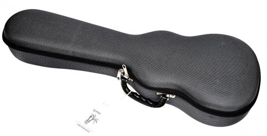 LEKKI Futerał do ukulele koncertowego typ FLIGHTCASE Hard-Bag HB7U23-24B