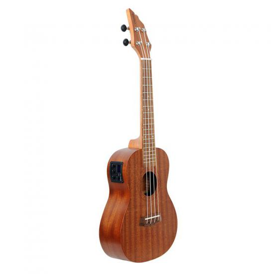 Flycat C10C EQ - Elektro-akustyczne ukulele koncertowe z pre-ampem i tunerem w pokrowcu