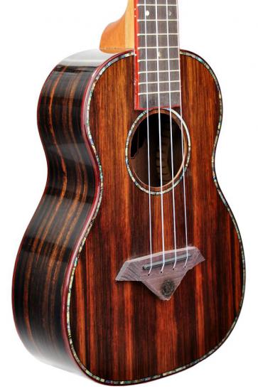 Flycat MYSTIC M222C - Ukulele koncertowe z Hebanu na wysoki połysk