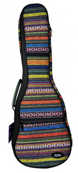 On-Stage GBU4104S Deluxe Concert - Kolorowy pokrowiec do Ukulele Koncertowego Naturflex 12mm BOHO