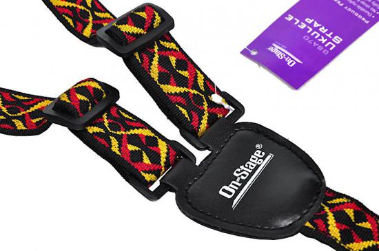 Pasek do ukulele OnStage GSA70-OR - krawat z regulowaną długością