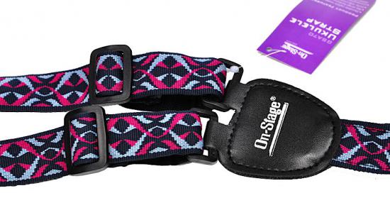 Pasek do ukulele OnStage GSA70-PU - krawat z regulowaną długością