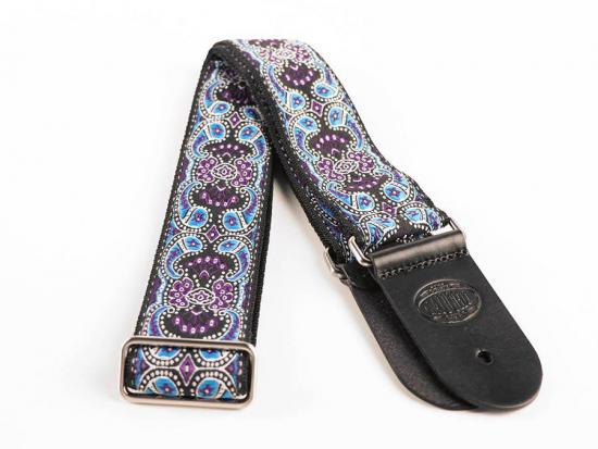 Gaucho GST190-01 - Kolorowy żakardowy pasek do ukulele lub gitary
