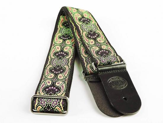Gaucho GST190-02 - Kolorowy żakardowy pasek do ukulele lub gitary