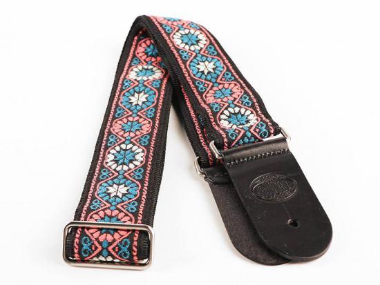 Gaucho GST187-4 - Kolorowy żakardowy pasek do ukulele lub gitary