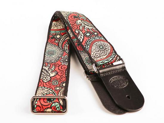 Gaucho GST188-23 - Kolorowy żakardowy pasek do ukulele lub gitary