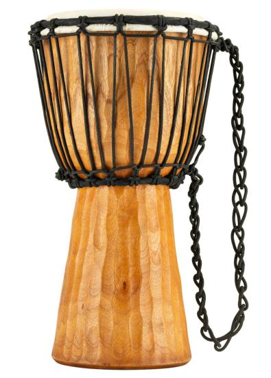 MEINL Percussion HDJ4-S Headliner Rope Tuned Nile Series Djembe - Djembe 8