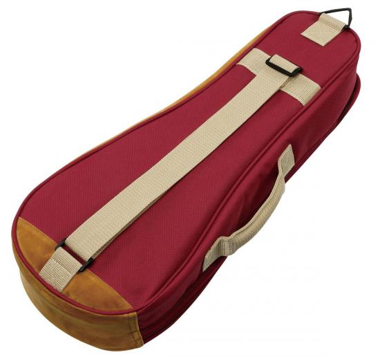 IBANEZ IUBS541-WR POWERPAD Bag for Sopranukulele Wine Red - GigBag pokrowiec do ukulele Sopranowego w kolorze bordowym
