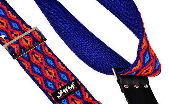 JEREMI PAE438-NCJN szeroki uniwersalny pas do ukulele lub gitary