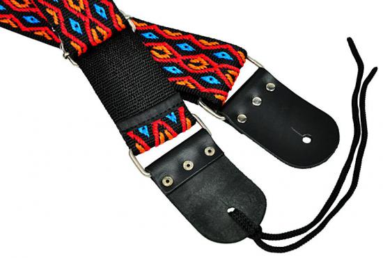 JEREMI PAE438-OCJN szeroki uniwersalny pas do ukulele lub gitary