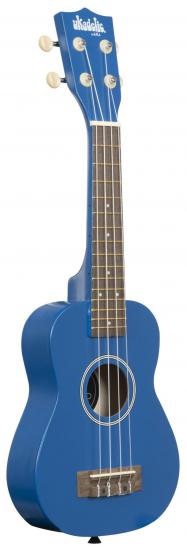 KALA Ukadelic UK-BLUEINK - Ciemno-Niebieskie ukulele sopranowe z pokrowcem