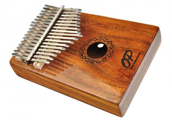 Kalimba 17-keys KOA WOOD SET-99 - 17-to głosowa kalimba z litego drewna KOA z zestawem akcesoriów 