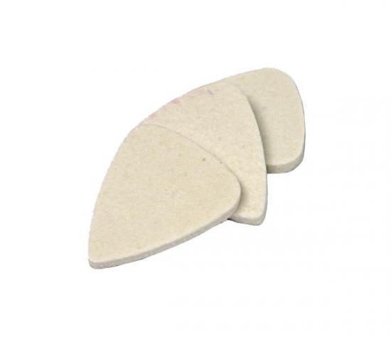 Filcowa kostka do gry na ukulele gr .2,5 mm White