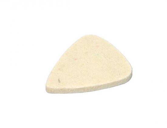 Filcowa kostka do gry na ukulele gr .2,5 mm White