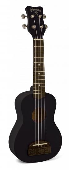 Kohala Tiki KT-SBK SOPRANO - czarne ukulele sopranowe