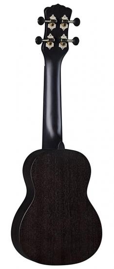 LUNA UKE VINTAGE MS BKS - Ukulele sopranowe czarne