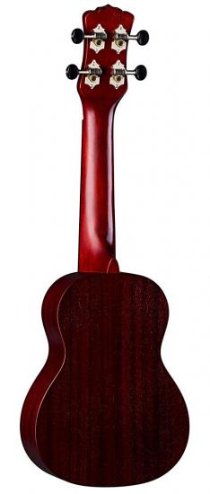 LUNA UKE VINTAGE MS RDS - Ukulele sopranowe wiśniowe