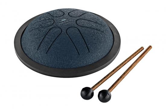MEINL MSTD2NB Sonic Energy Mini Steel Tongue Drum, A Major Navy Blue - Mini Tongue Drum plus dwie pałeczki w pokrowcu MEINL MSTD2NB Sonic Energy Mini Steel Tongue Drum, A Major Navy Blue - Mini Tongue Drum plus dwie pałeczki w pokrowcu
