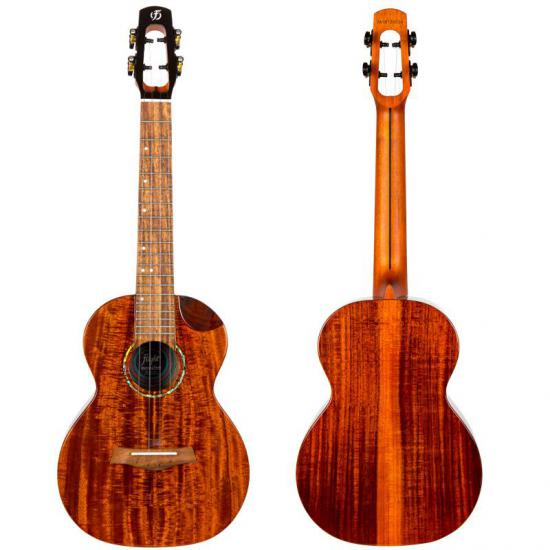 Flight Mustang EQ-A Tenor Ukulele - W pełni lite ukulele tenorowe z wbudowanym przetwornikiem