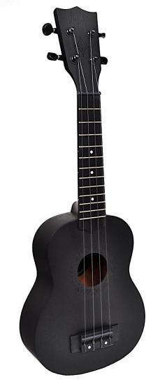FLIGHT NUS310 BlackBird - Czarne ukulele sopranowe + POKROWIEC