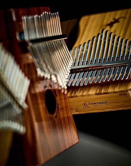 Ortega OKB2 Lizard Series Kalimba 17 Keys - Ręcznie wykonana kalimba z litego bambusa 17 dźwięczników