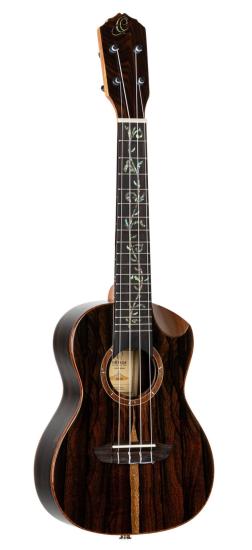 ORTEGA RUET-ZC Elite Series Concert Ukulele - Ukulele koncertowe z litym topem Ziricote na wysoki połysk  z ekskluzywnym pokrowcem