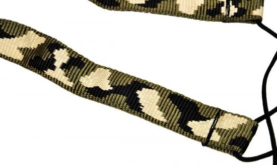 Pasek do ukulele CANTO PU1 K4 - MORO krawat z regulowaną długością