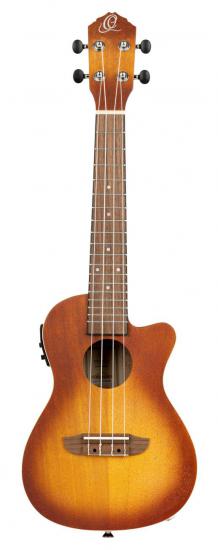Ortega RUDAWN-CE - Ukulele koncertowe elektro-akustyczne w kolorze podpalanym