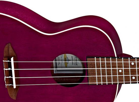 Ortega RURUBY - ukulele koncertowe w kolorze purpurowym