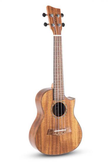 VGS MANOA S-CO-KN - Ukulele koncertowe z drewna KOA wykończenie na wysoki połysk w pokrowcu