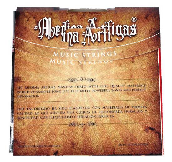 Medina Artigas Nylon Cristal 1450 Krystaliczne nylonowe struny do ukulele sopranowego i koncertowego