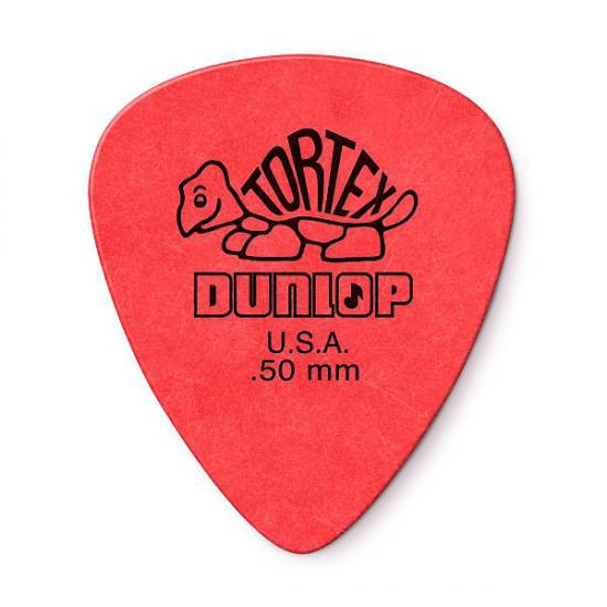 Dunlop TORTEX STANDARD 0.50 RED - kostka do gry