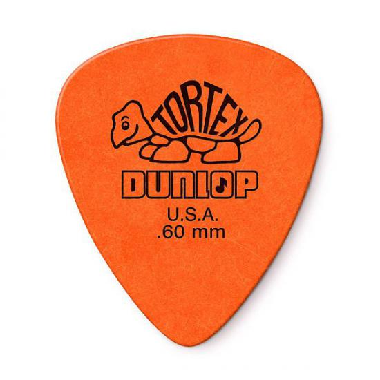 Dunlop TORTEX STANDARD 0.60 ORANGE - kostka do gry