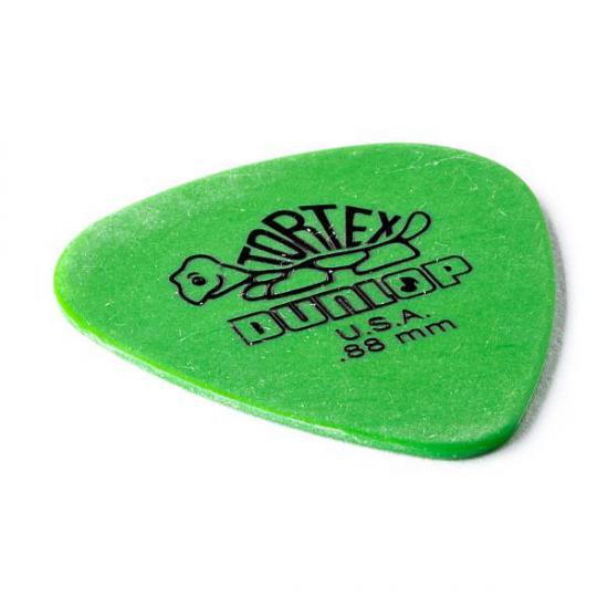 Dunlop TORTEX STANDARD 0.88 GREEN - kostka do gry
