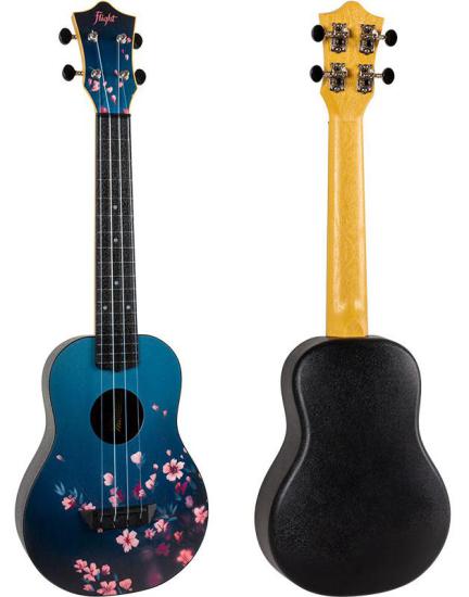 Flight TUC32 SAKURA Bernadette - Ukulele koncertowe styl OVATION z pokrowcem w komplecie
