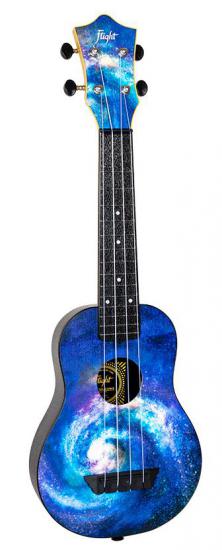 Flight TUS40 SPACE - Ukulele sopranowe styl OVATION z pokrowcem w komplecie