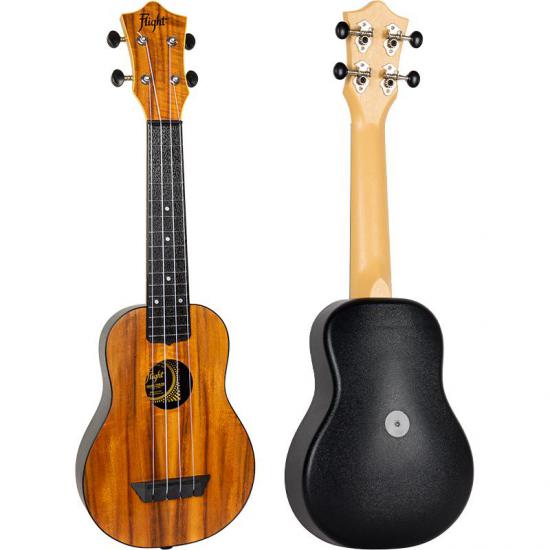 Flight TUS55 Acacia - Ukulele sopranowe z serii Travel z akacji